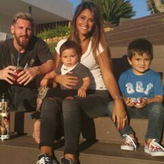 La romántica declaración de Antonella a Messi y sus hijos