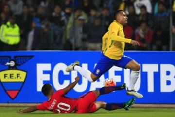 Las mejores imágenes del debut de Chile en el Sudamericano