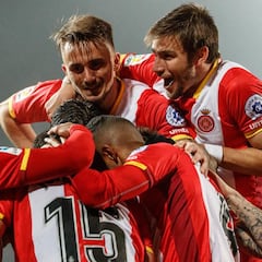 El Girona acelera al objetivo a ritmo de Europa League