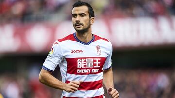 Saunier con el Granada.