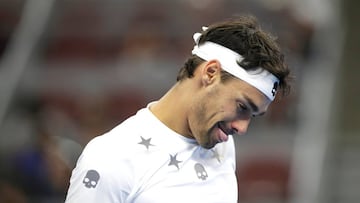 Fabio Fognini recibe dura multa tras insultar a una juez