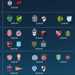 Torneo Liga Profesional 2022: horarios, partidos y fixture de la jornada 8