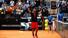 Nadal borra Madrid con su mejor arranque en Roma