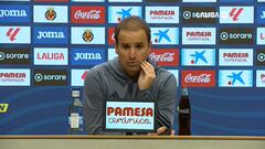 Surrealista la rueda de prensa de Arrasate en La Cerámica