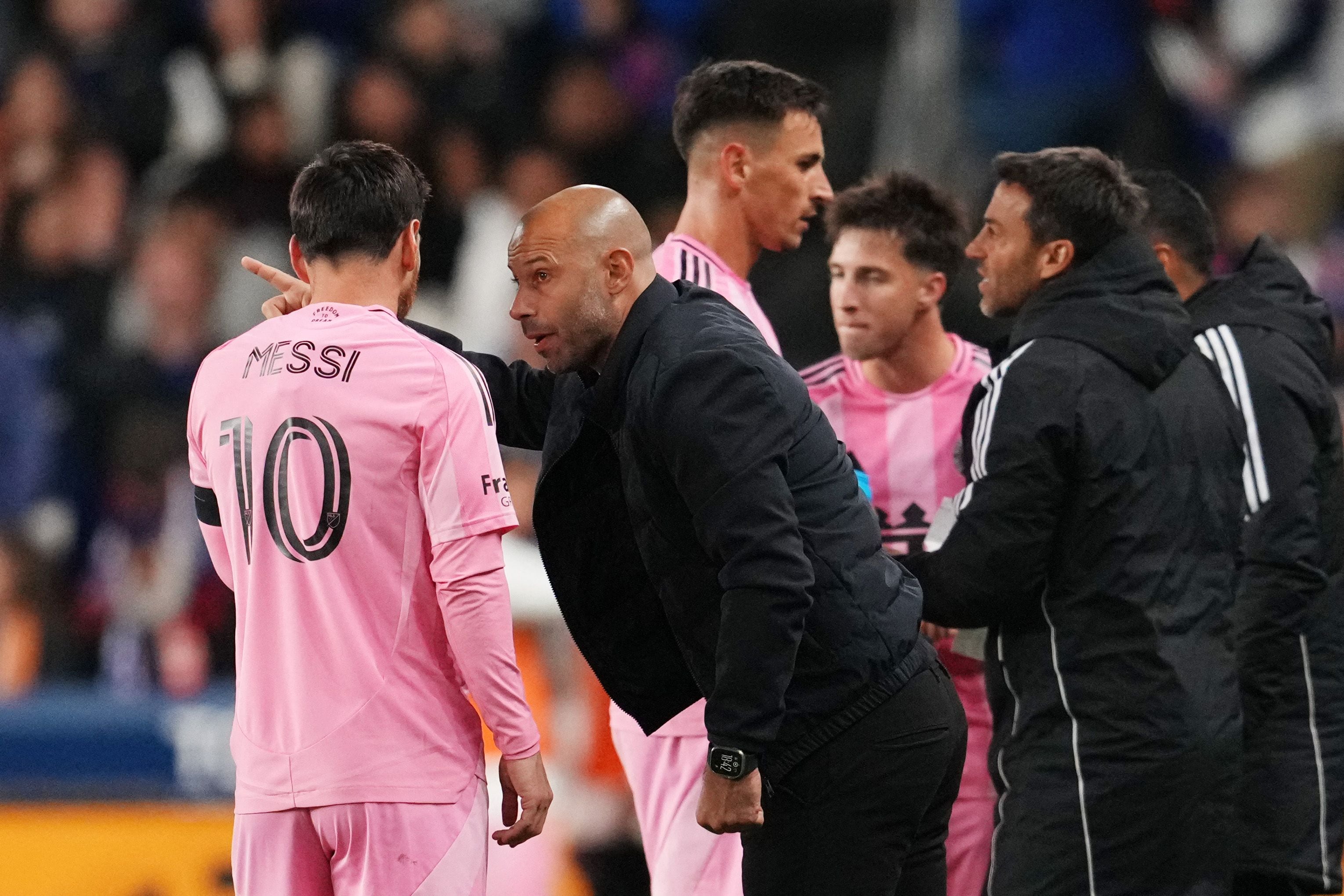 Mascherano: “Es un privilegio dirigir a Messi y a Inter Miami”