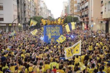 Todo Cádiz celebra el ascenso a Segunda División