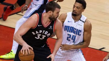 Raptors-Magic: Kawhi y Marc Gasol, esperanza de los Raptors