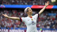 Cristiano Ronaldo and Lionel Messi could do more, says Rapinoe