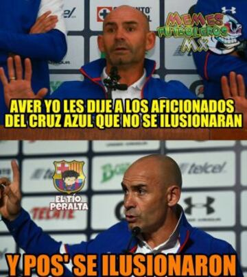 Los Memes acaban con Cruz Azul tras derrota contra América