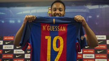 N'Guessan: "Venir al Barcelona es un reto que quiero asumir"