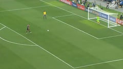 La tranquilidad para cobrar un penalti ante Costa Rica