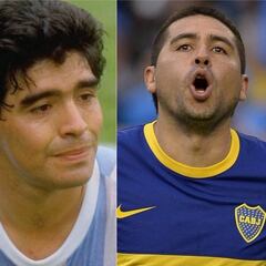 5 futbolistas que jugaron con Messi y Maradona