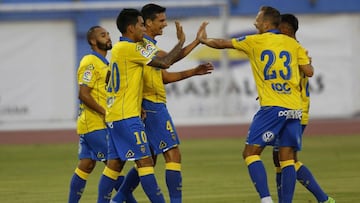 Las Palmas vence en La Palma con goles de sus canteranos