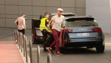 El modelito rojiblanco de Ramos antes del derbi