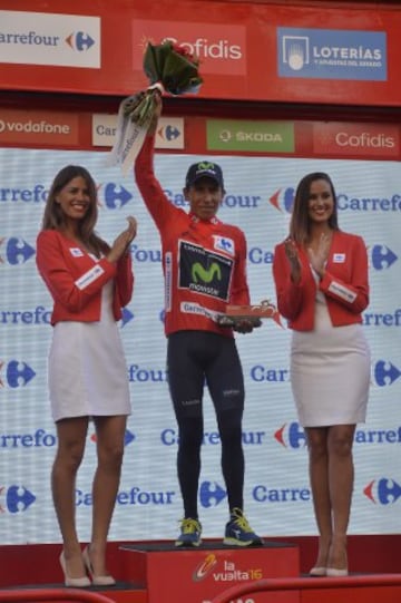 Nairo Quintana sigue de rojo.