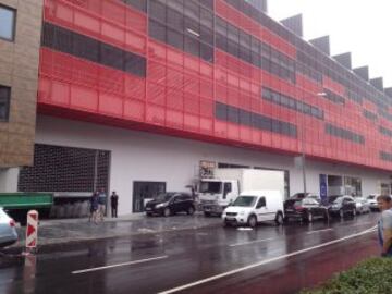 City Arena Štadión Antona Malatinského en Eslovaquia. Capacidad para casi 20 mil personas.