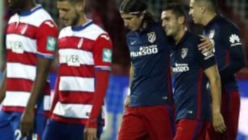 Cuatro victorias del Granada en Los Cármenes en 2015