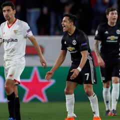 El United y Alexis sobreviven a Sevilla y la serie sigue abierta
