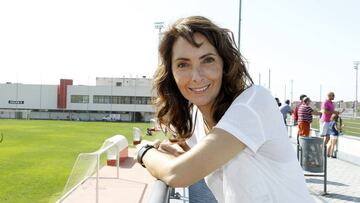 Natalia Astrain, entrenadora del Houston. 