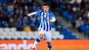 SAN SEBASTIAN, SPAIN - NOVEMBER 04: Martin Zubimendi of Real Sociedad runs with the ball during the UEFA Europa League group B match between Real Sociedad and Sturm Graz at Estadio Anoeta on November 04, 2021 in San Sebastian, Spain. (Photo by Ion Alcoba/Quality Sport Images/Getty Images)´
PUBLICADA 19/04/22 NA MA19 2COL