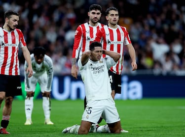Aprobados y suspensos del Real Madrid contra el Athletic