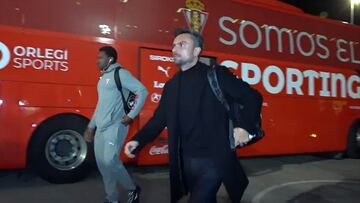 21-12-24. RUBÉN ALBÉS, ANTES DE UN PARTIDO.