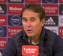 Rueda de prensa de Lopetegui tras el Real Madrid vs. Sevilla