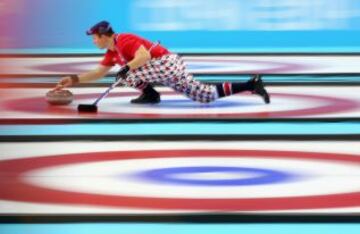 Christoffer Svae jugador noruego de Curling