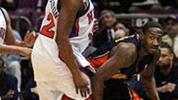 Gilbert Arenas se está revelando como una de las estrellas de la NBA.