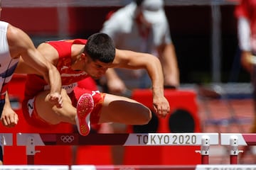 Asier Martínez concluye su participación en los 110 metros vallas con una notable sexta posición en la final. Otro diploma olímpico para la delegación española.