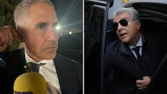 Sylvinho en plena entrevista en El Larguero e irrumpe Laporta con su coche haciéndose notar