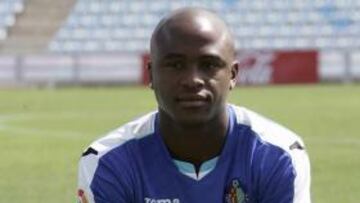 Masilela, ayer en el Coliseum.