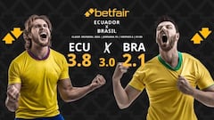 Ecuador vs. Brasil: horario, dónde ver, pronósticos y clasificación