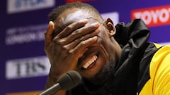 Usain Bolt revela su lesión en Twitter y después lo borra