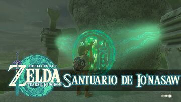 the legend of zelda tears of the kingdom nintendo switch guia santuario io'nasaw