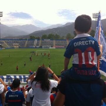 Estadio San Carlos de Apoquindo, 22 de noviembre de 2014. / Mauricio Cordero.