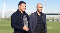 Ronaldo y Zidane: reencuentro en Valdebebas contra la Pobreza