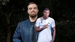 Ibai Llanos posa junto a la gran estrella del Real Madrid: “Los dos mejores jugadores del mundo”