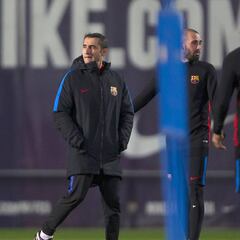 Lionel Messi no se entrenó con permiso de Ernesto Valverde