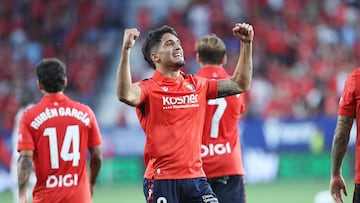 Iker Benito celebra su gol.