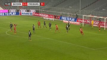 El gol de Müller para ganar el partido y lo celebra así: la excentricidad como seña