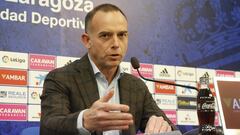 Cristian Lapetra, presidente representativo del Real Zaragoza.