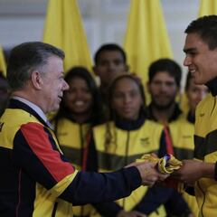 Fabián Puerta, el abanderado de Colombia en Suramericanos