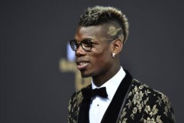 Paul Pogba en la gala del Balón de Oro.