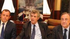 Supercopa en China: a debate con Florentino, Villar y Rosell