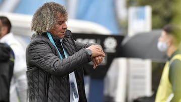 Alberto Gamero, DT de Millonarios, se mostró conmovido. El entrenador afirmó que a pesar de la derrota ante Tolima está orgulloso de sus jugadores