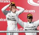 Hamilton: "Creo que pillé un poco desprevenido a Rosberg"