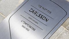 Comienza la colocación de las placas del Paseo de Leyendas del Metropolitano