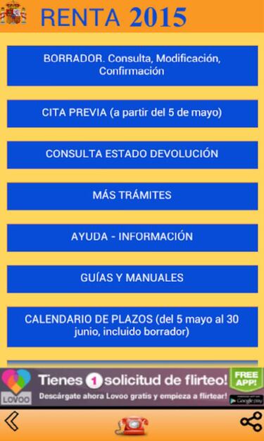 Renta 2018, la app falsa de Hacienda que debes evitar usar