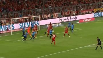 La gran asistencia de Vidal en duelo ante el Leverkusen